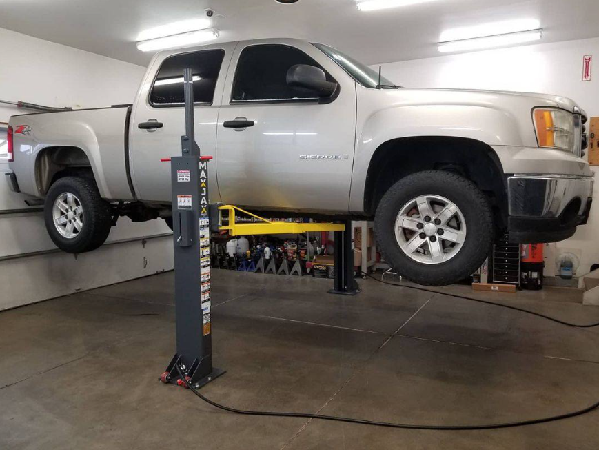 garage truck lift